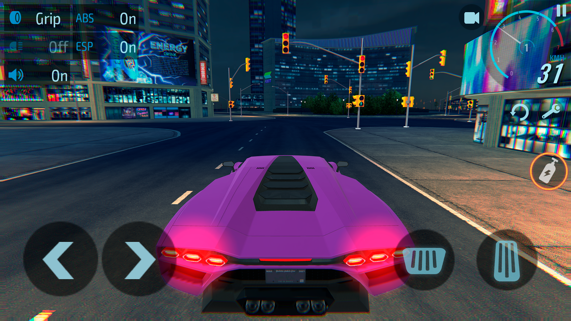 NS2 car racing game 레이싱 게임 스크린 샷