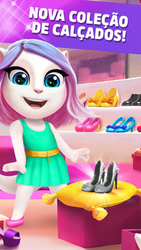 Captura de Tela do Jogo Minha Talking Angela