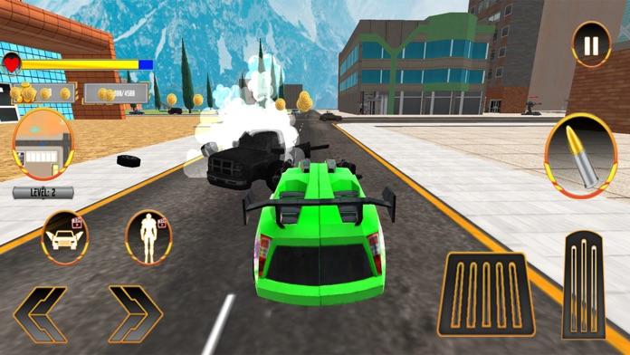 US Police Robot Car Transform 게임 스크린 샷