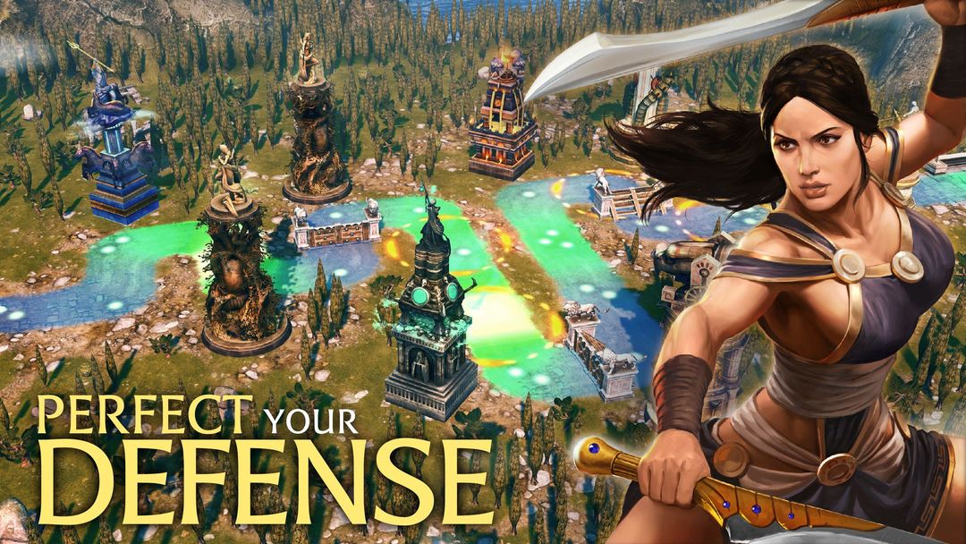 Olympus Rising: Strategy Game screenshot game