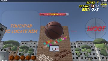 Скриншот игры Basketball Total Free Shot