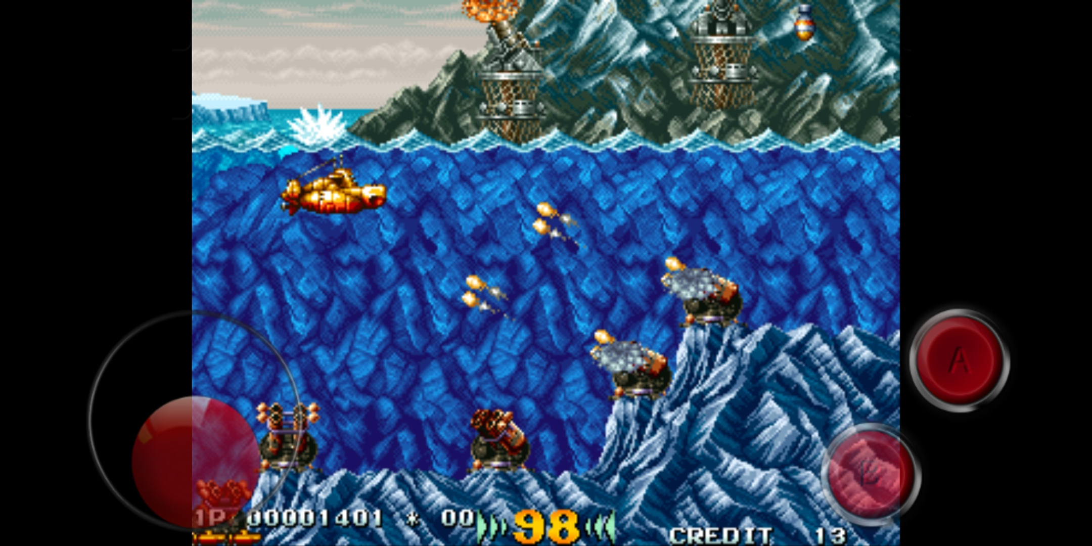 Metal Fighter Game Screenshot