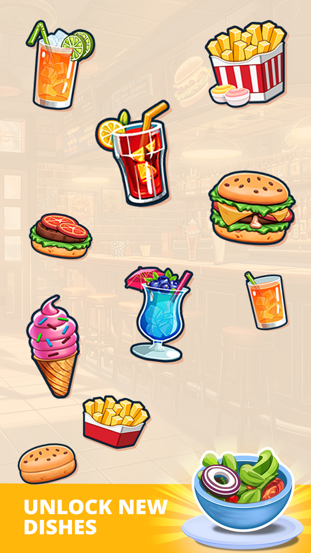 Tasty Merge Journey Game Screenshot