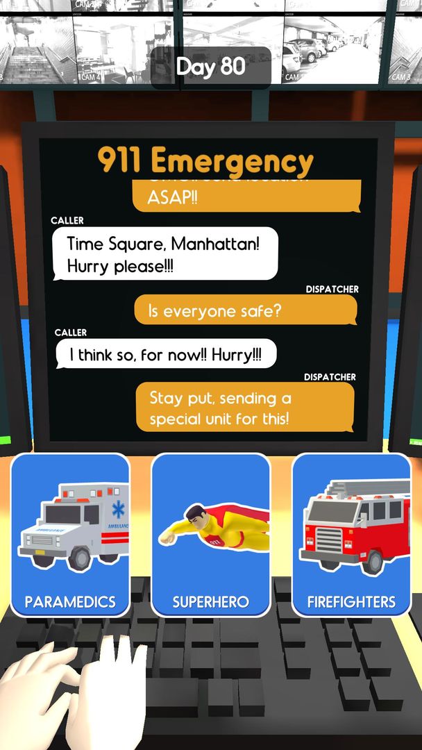 911 Emergency Dispatcher 게임 스크린 샷