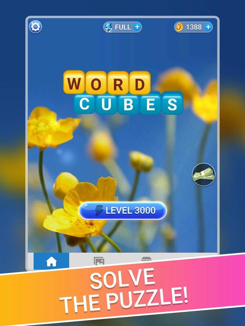 Word Cubes - Fun Puzzle Game ภาพหน้าจอเกม