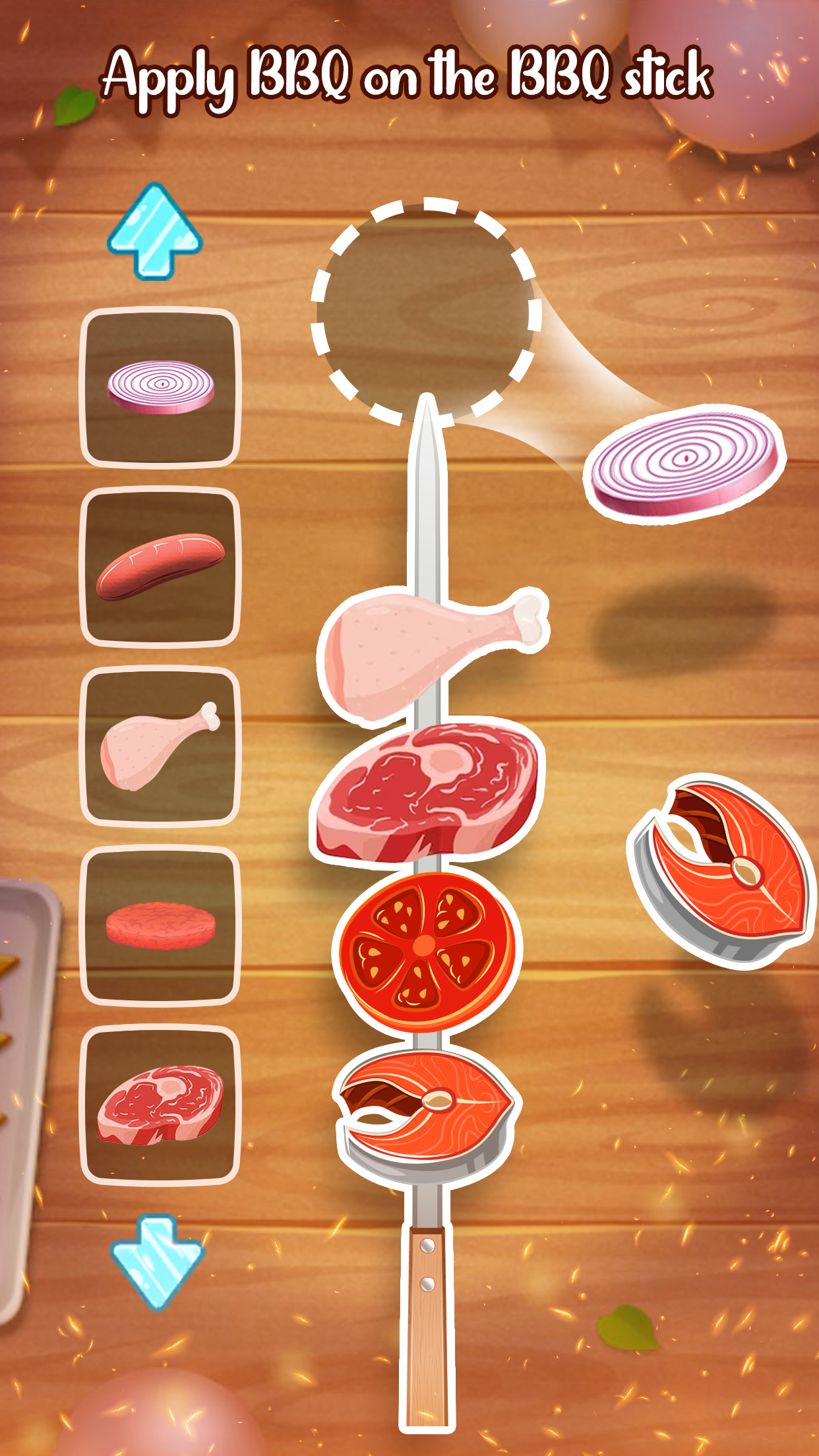 BBQ Grill Cooking Games Game Screenshot