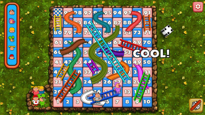 Snakes and Ladders ® screenshot game