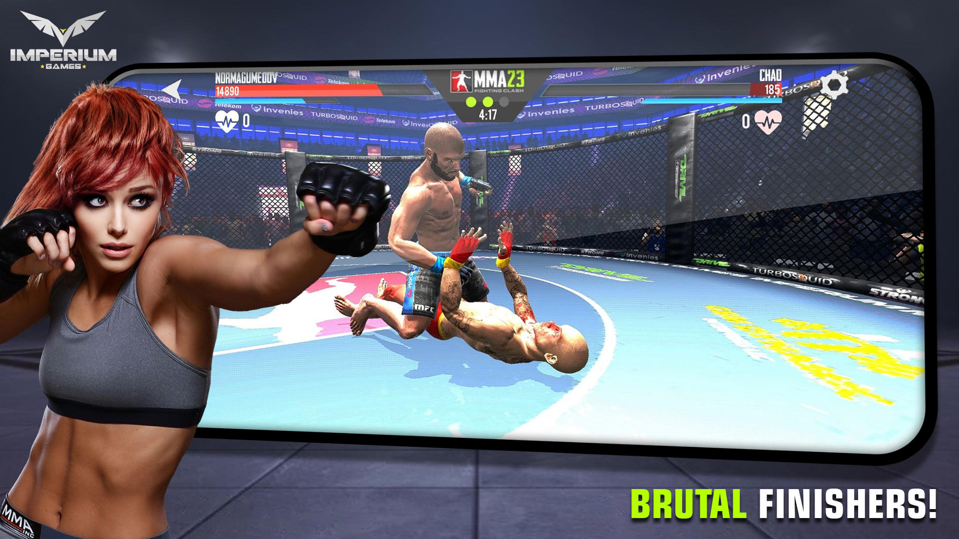 MMA - Fighting Clash 23 Game Screenshot