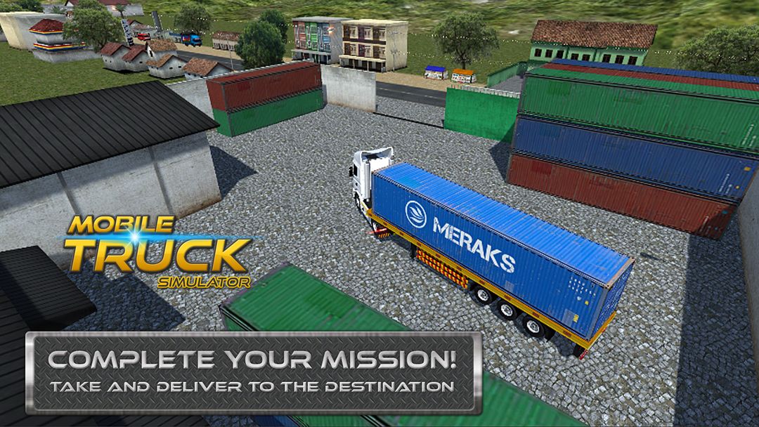 Mobile Truck Simulator 게임 스크린 샷