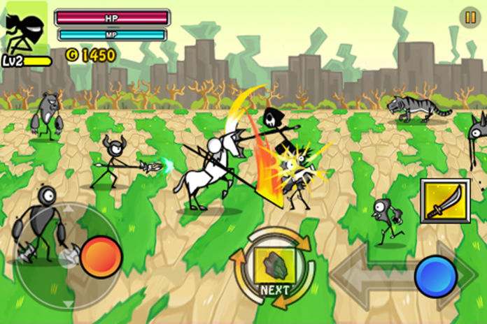 Cartoon Wars 2: Heroes screenshot game