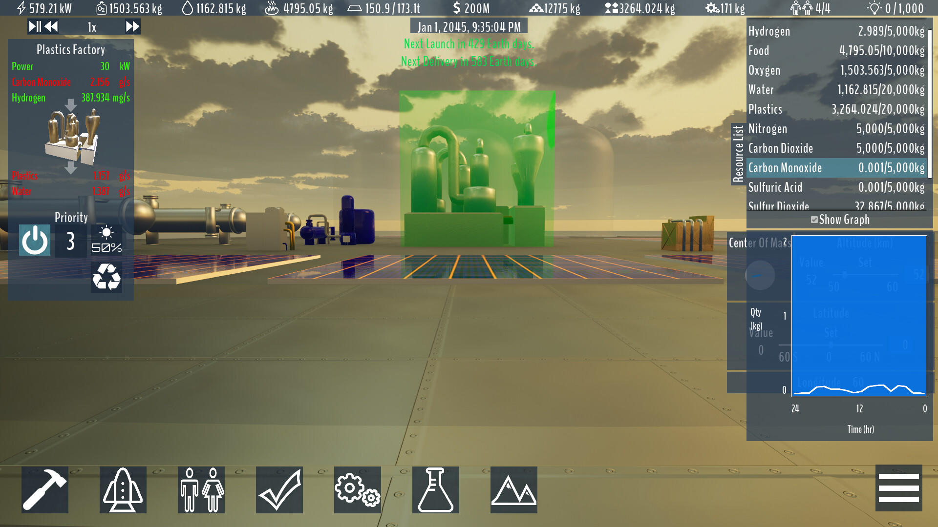 Screenshot of Sky Base Venus