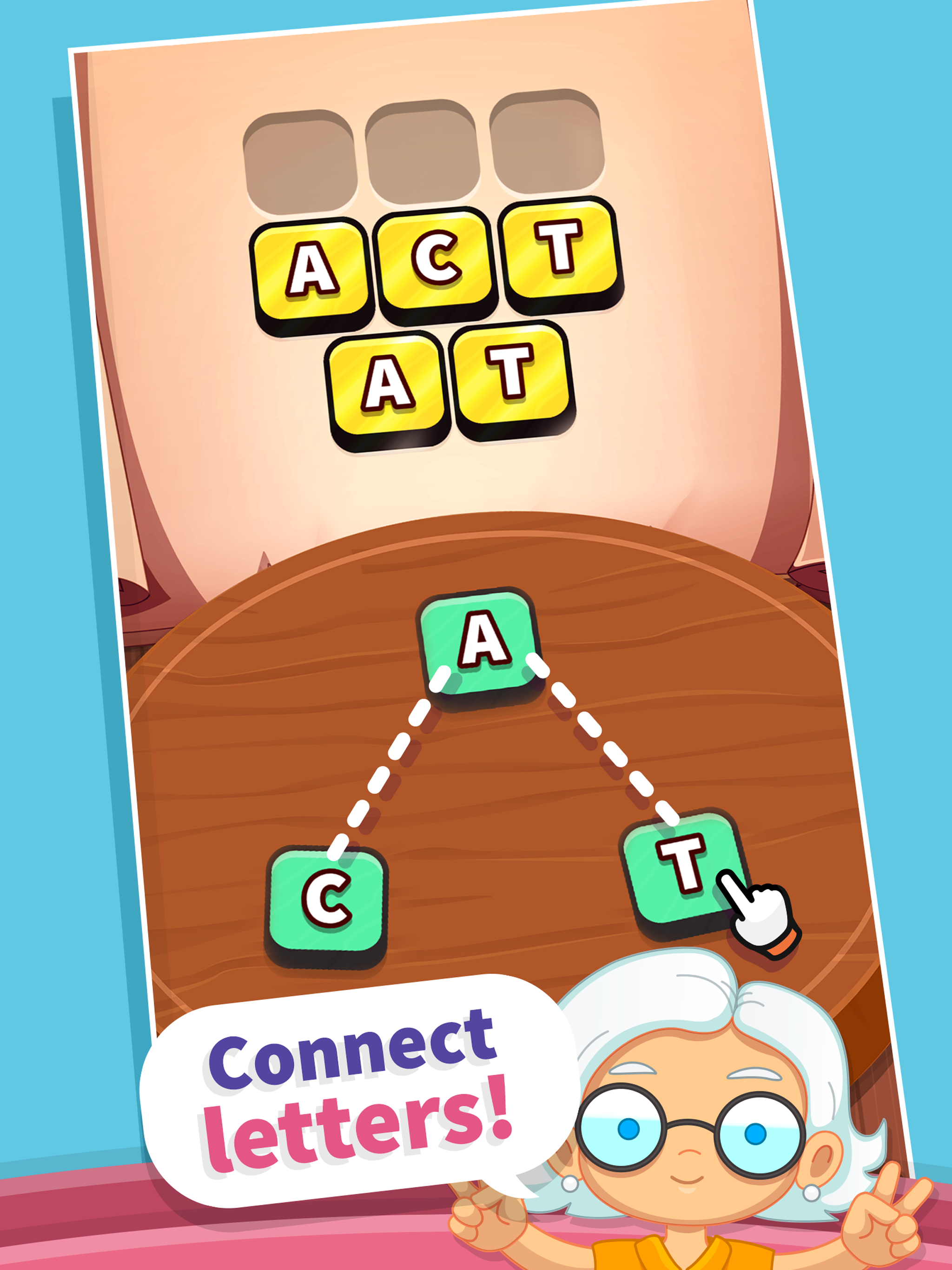 WordWhizzle Connect Game Screenshot