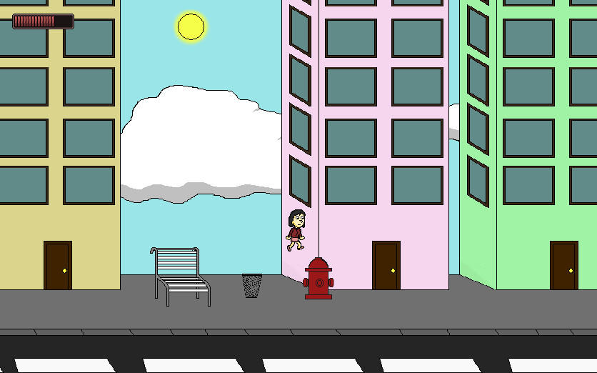 Screenshot of Rooftop Postgirl