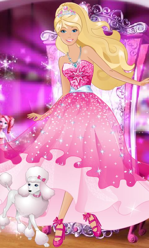 Dress Up Barbie Fairytale screenshot game