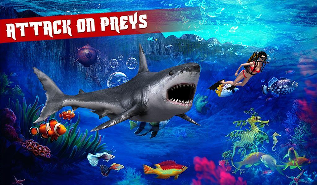 Angry Shark 2016 ภาพหน้าจอเกม