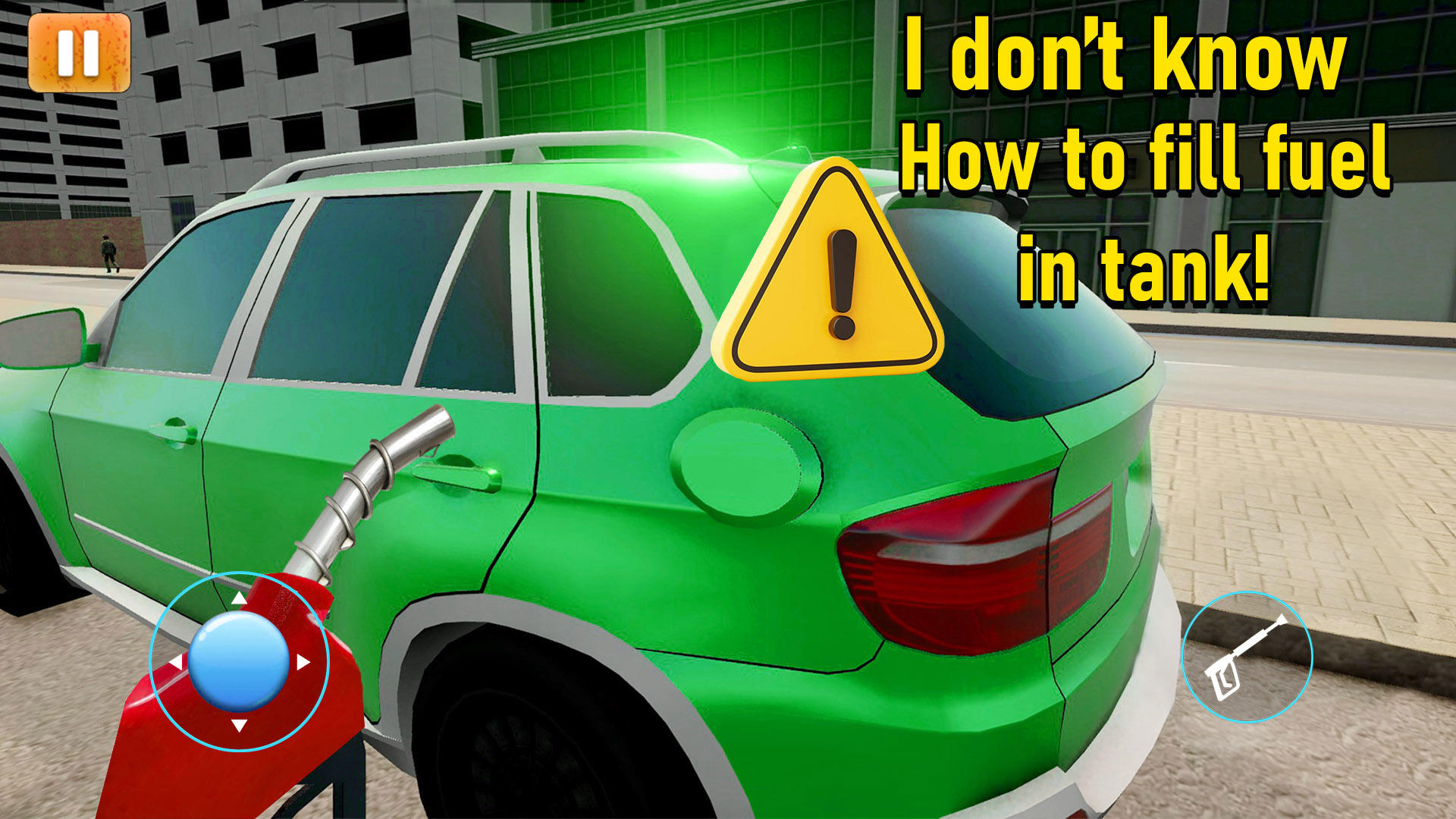 City Gas Station Sim Game 3D Game Screenshot