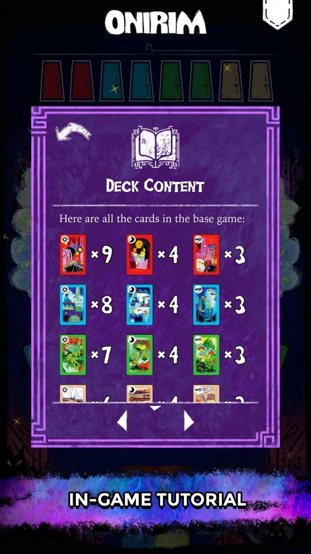 Screenshot of Onirim - Solitaire Card Game