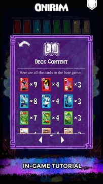 Captura de Tela do Jogo Onirim - Solitaire Card Game