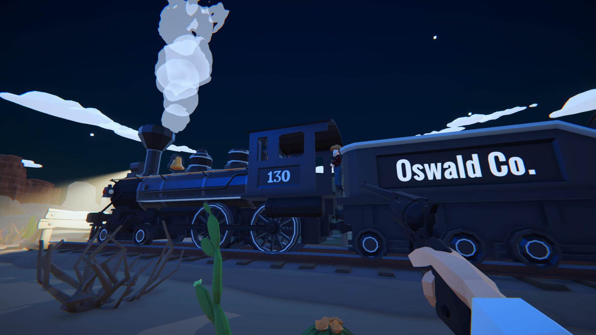 Screenshot of Iron Trails: Outlaw Pursuit