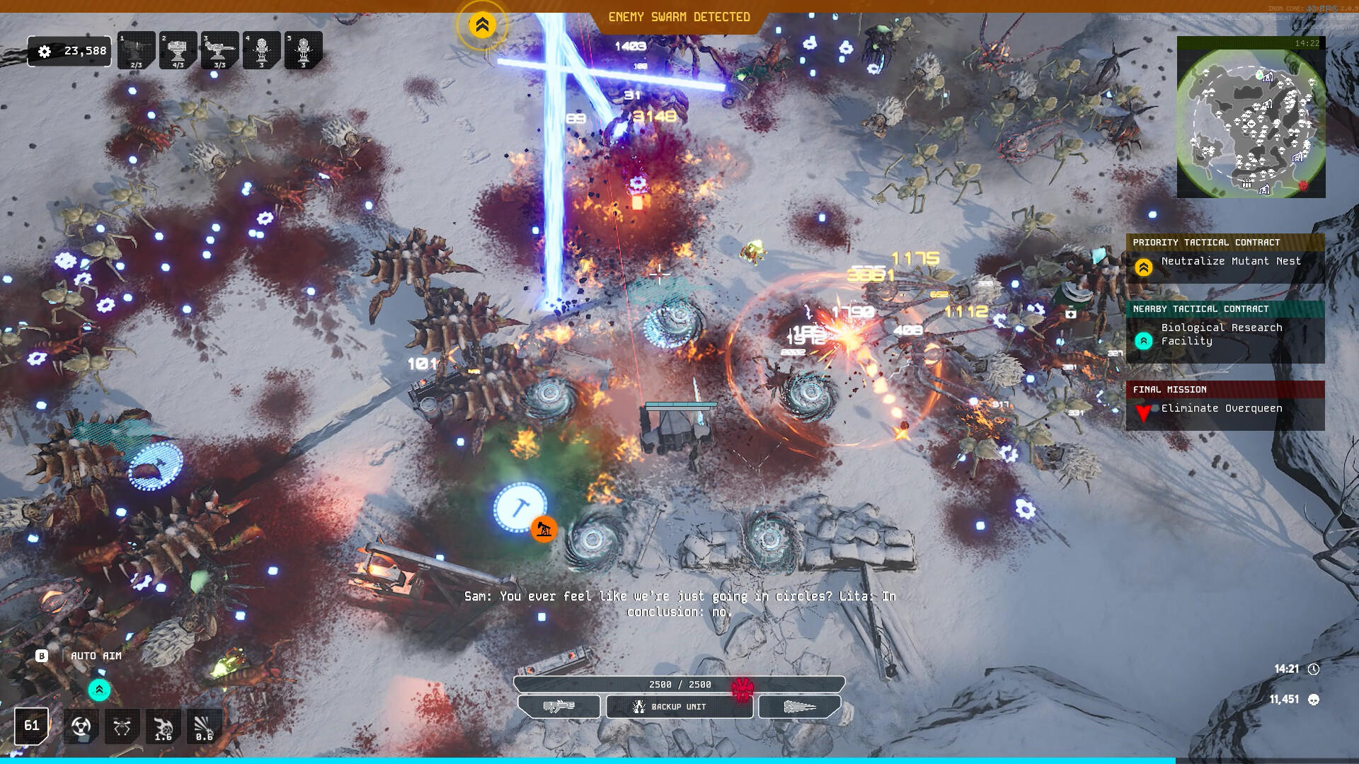 Iron Core: Mech Survivor Game Screenshot