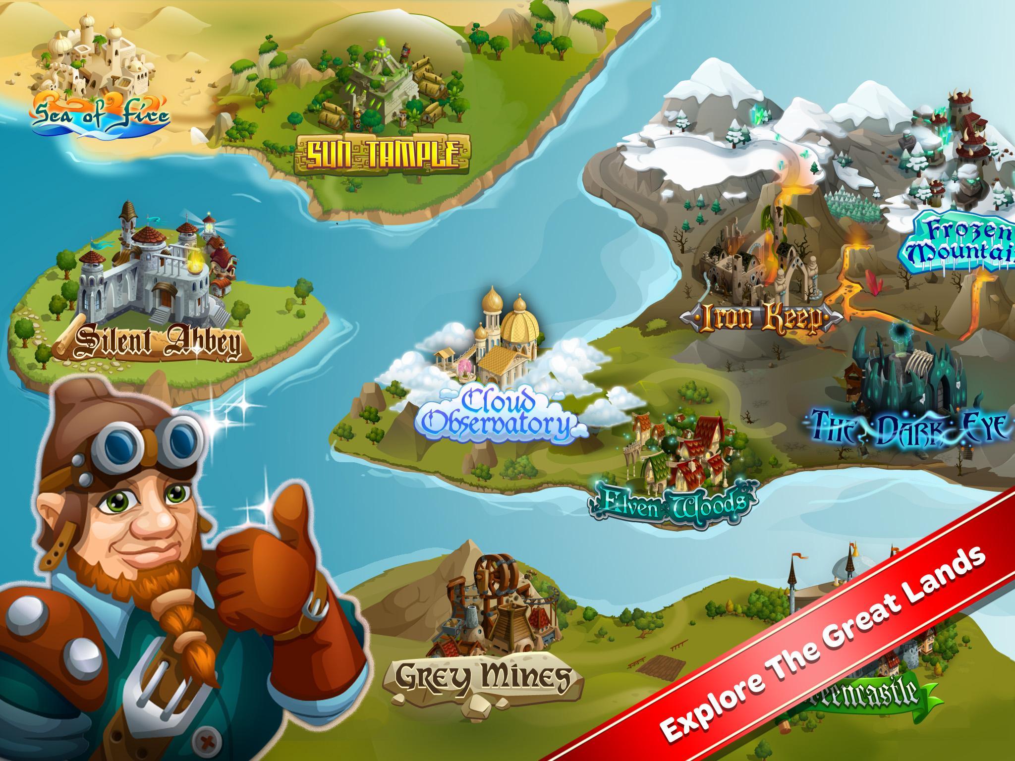 Скриншот игры Solitaire Tales Live