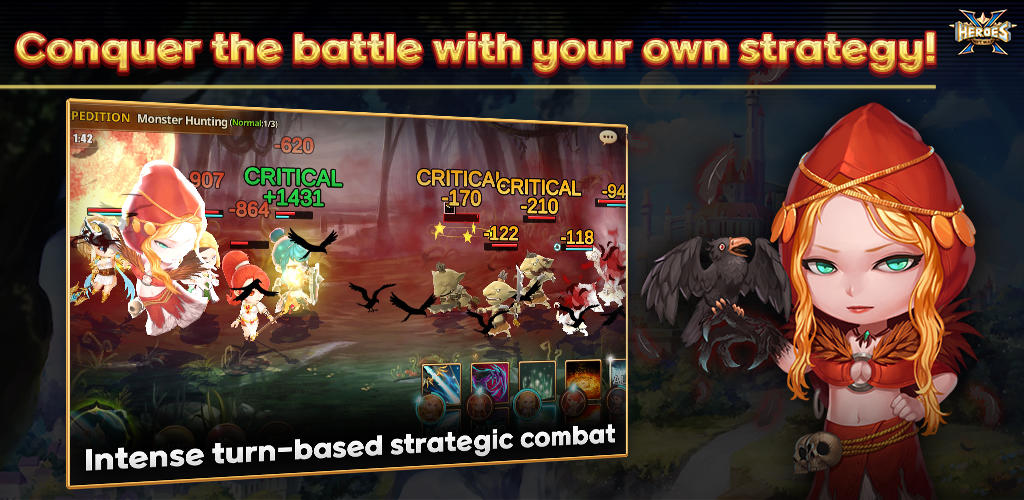X Heroes: NFT War Game Screenshot