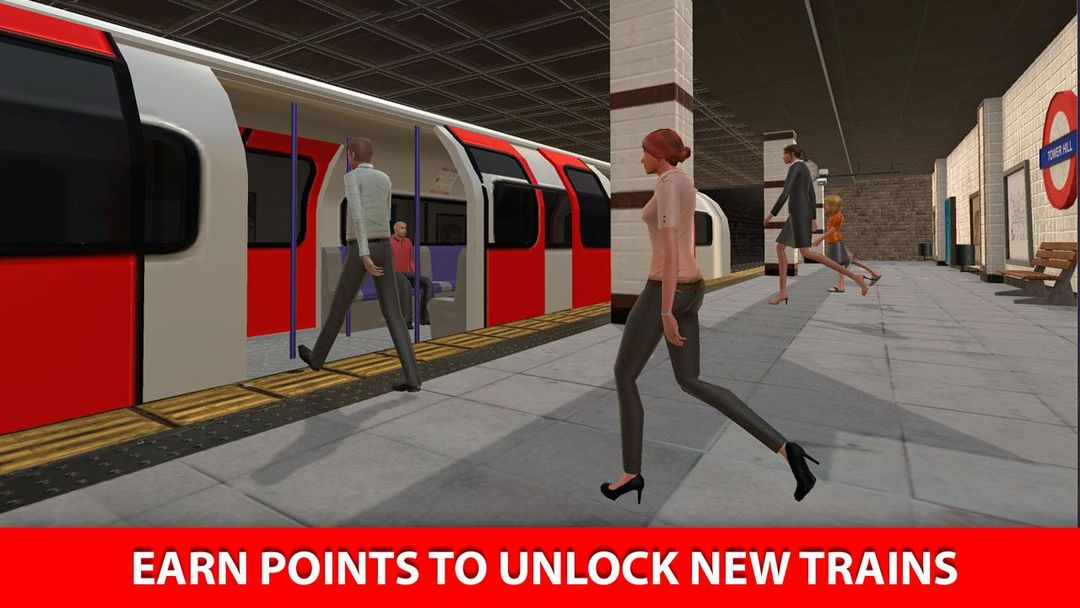 London Subway Train Simulator遊戲截圖