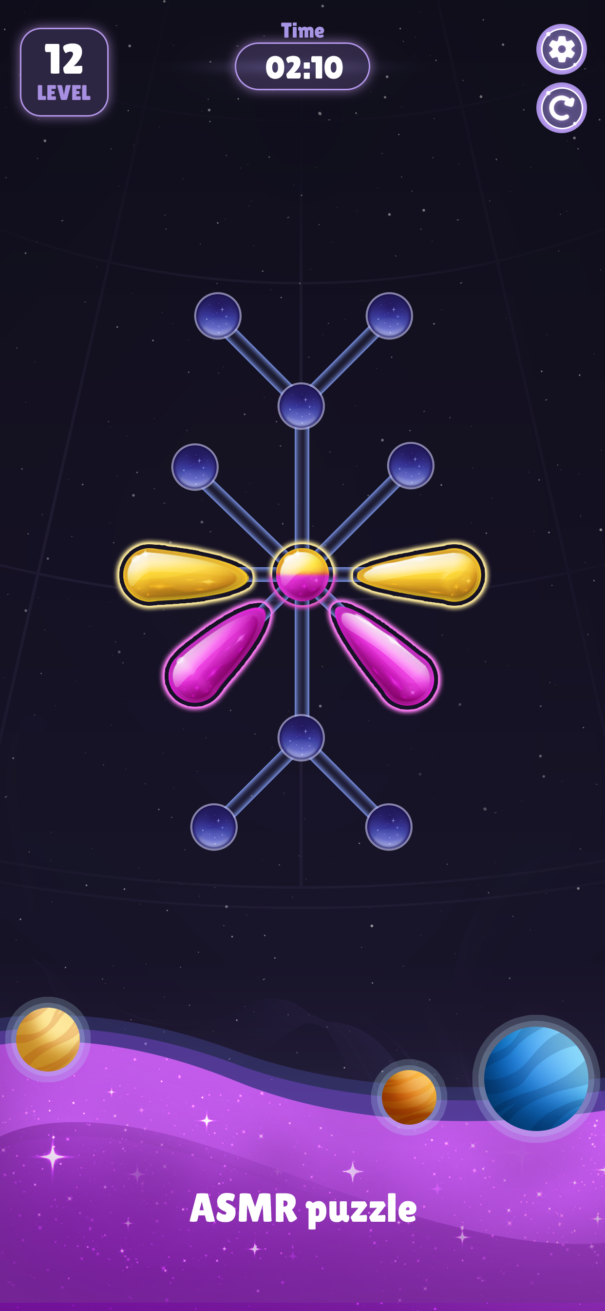 Jelly Dots: Flow Puzzles Game Screenshot