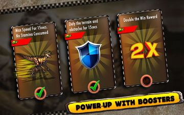 Dinosaur Race 3D Game Screenshot