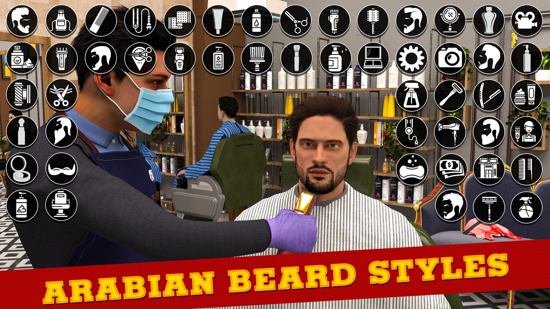 Barber Shop Hair Cut Games 23 android iOS apk download for free-TapTap