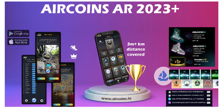 Banner of Aircoins Treasure Hunt 2.0