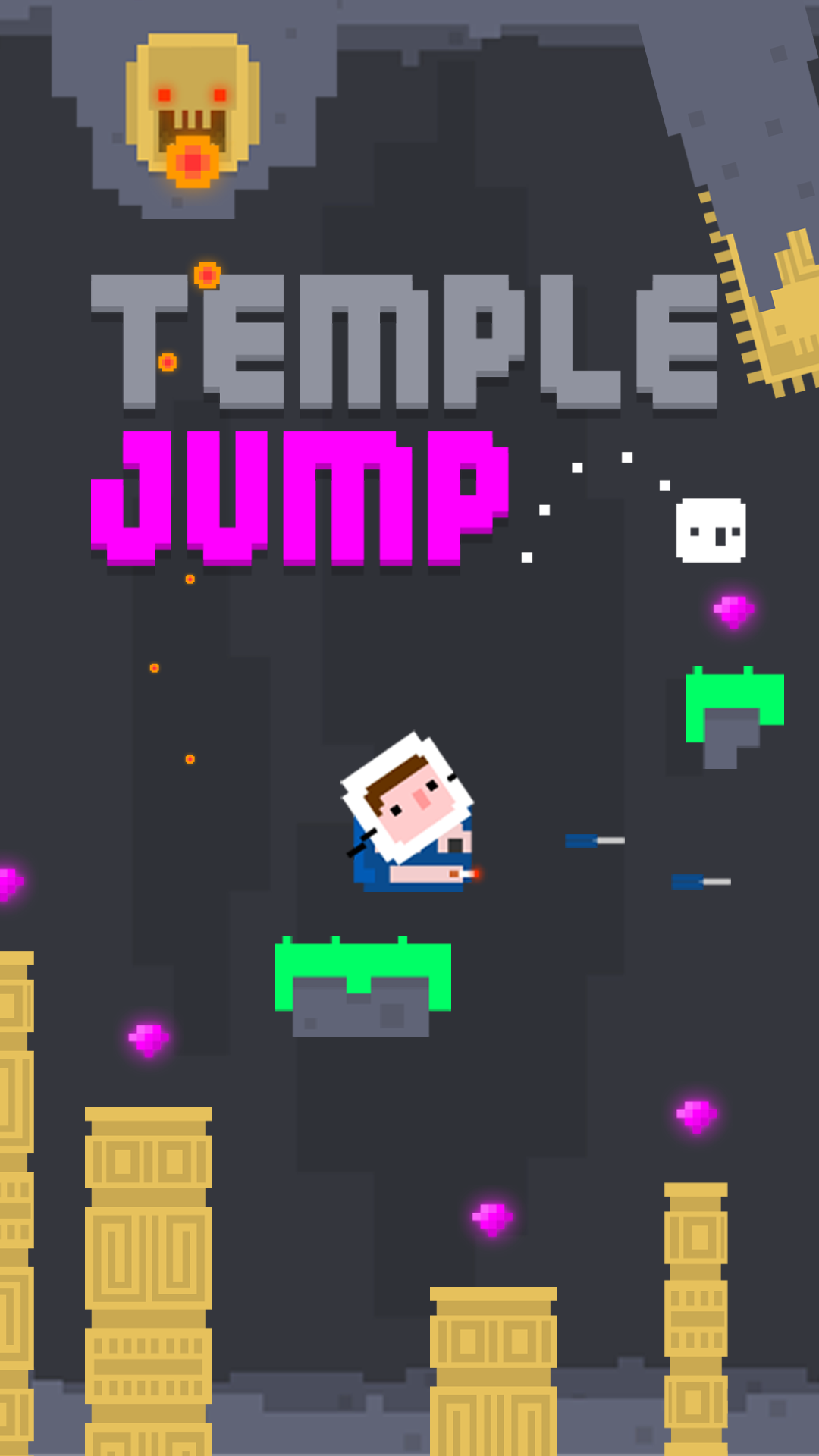 Temple Jump Game Screenshot