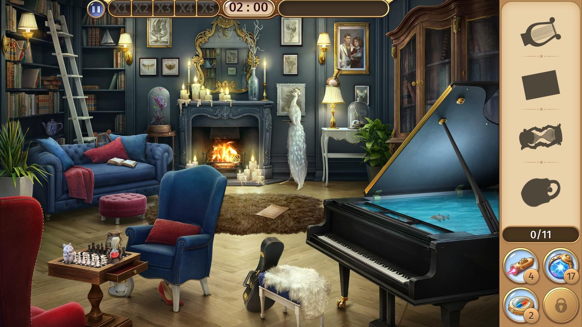 Mystery Manor: hidden objects 遊戲截圖
