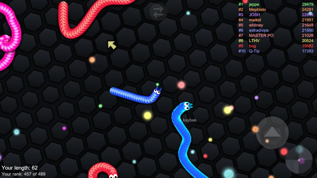 Cuộc chiến các loài rắn online遊戲截圖