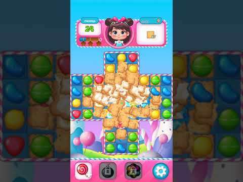 ニュースウィートキャンディーポップ：パズルワールド のビデオのスクリーンショット