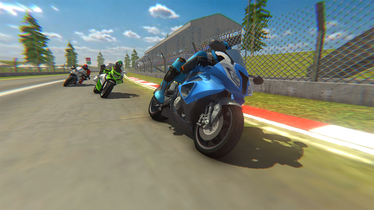 Race the Bikes Game Screenshot