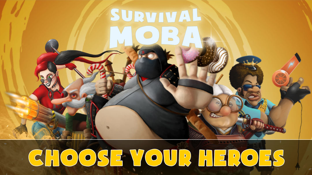 Survival MOBA 게임 스크린 샷