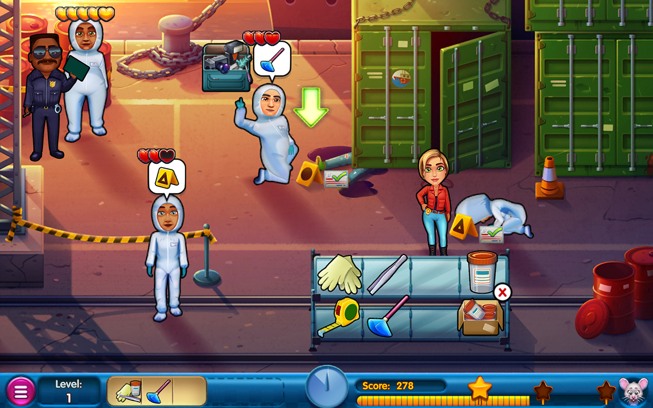 Parker & Lane Criminal Justice Game Screenshot