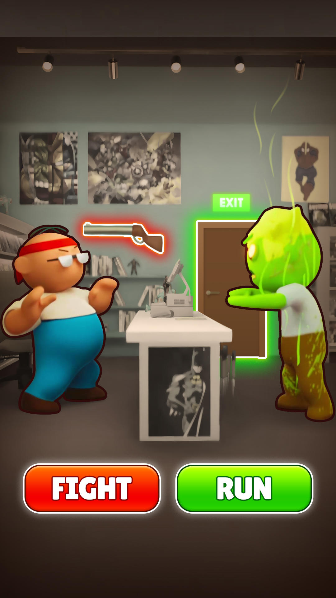 Скриншот игры Zombie Rails: Undead Tales