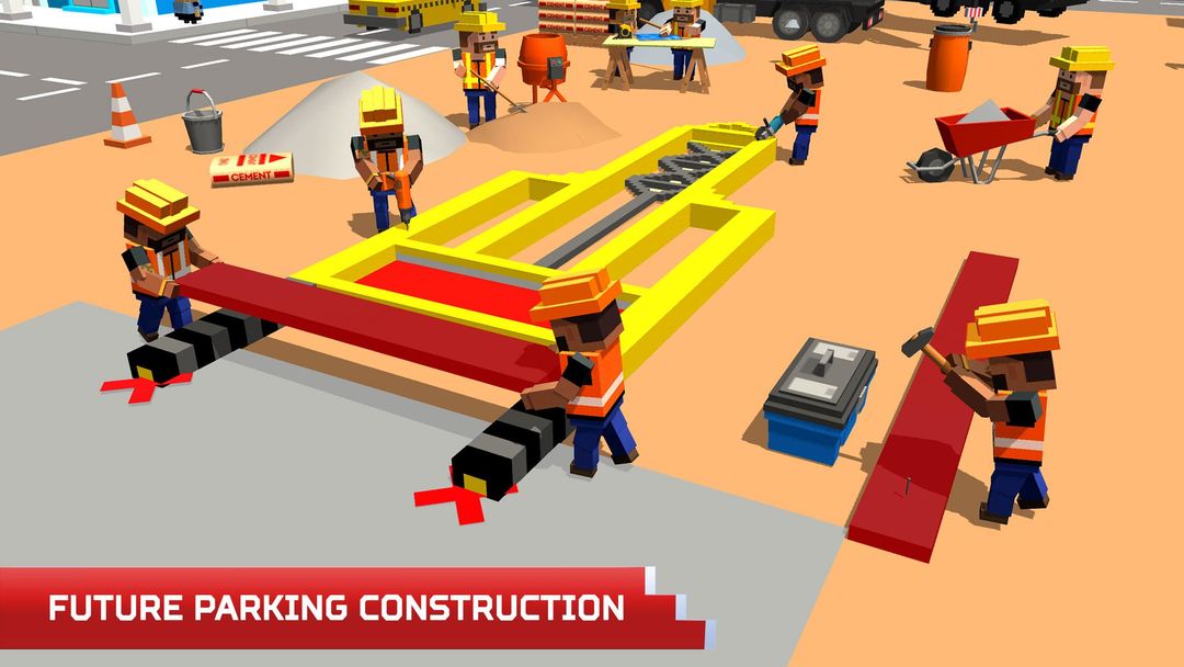 Smart Parking Plaza Builder screenshot game