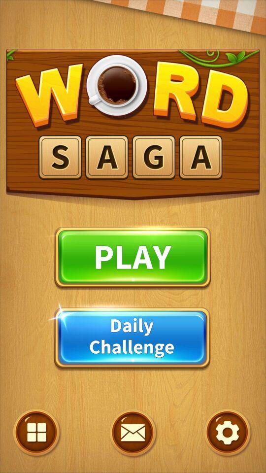 Screenshot of Word Saga : Search,find,connect,link in crossword