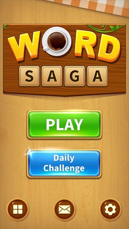 Word Saga : Search,find,connect,link in crossword Game Screenshot