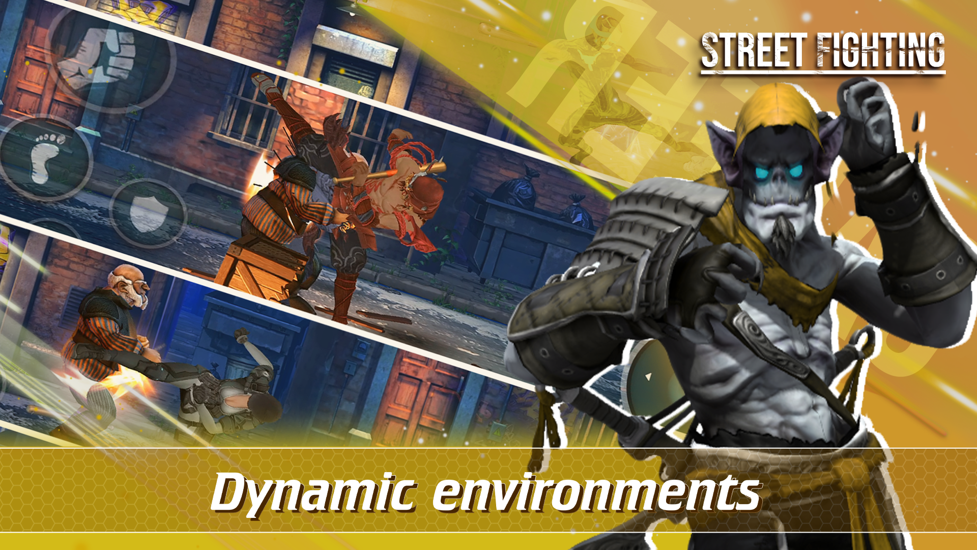 Captura de Tela do Jogo Street Fight : Fighting Game
