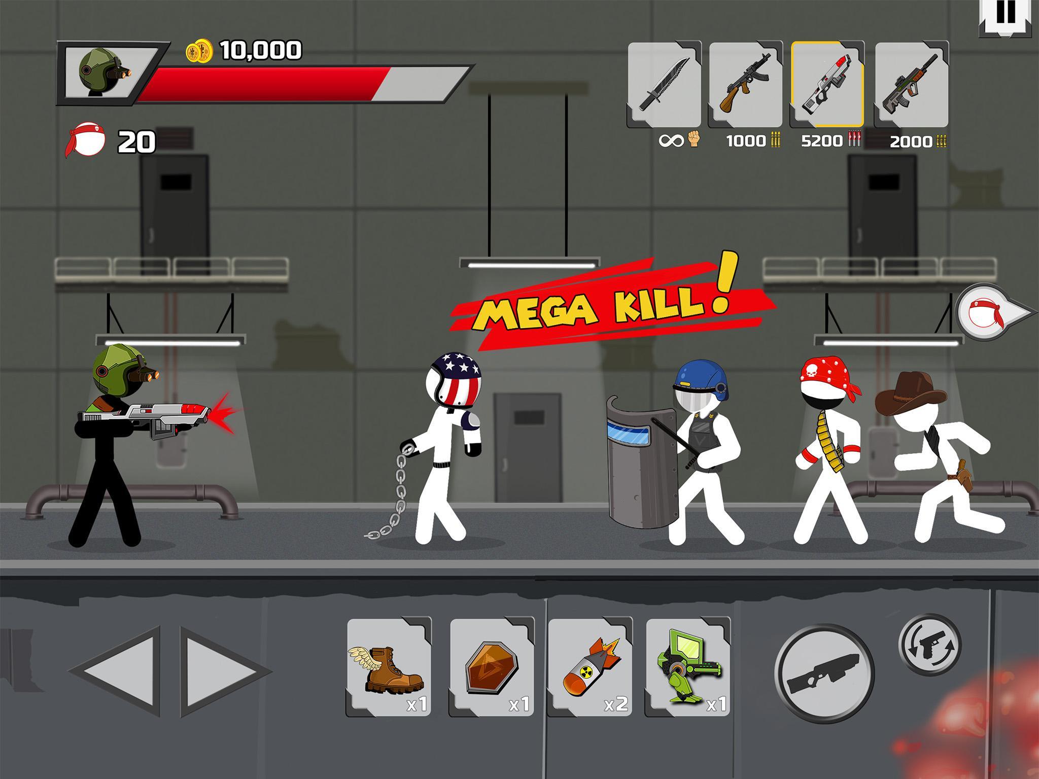 Stickman maverick : bad boys ゲームのスクリーンショット