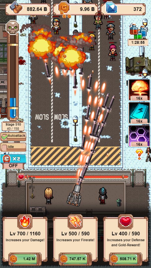 Screenshot of Idle Zombies: Build and Battle