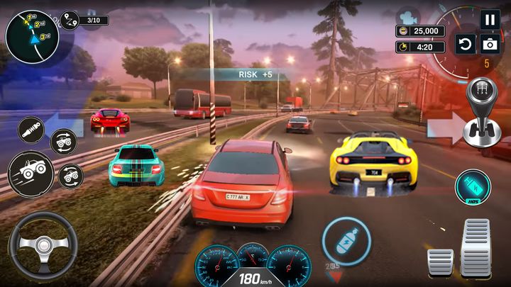 jogos de corrida de carros 3d versão móvel andróide iOS apk baixar