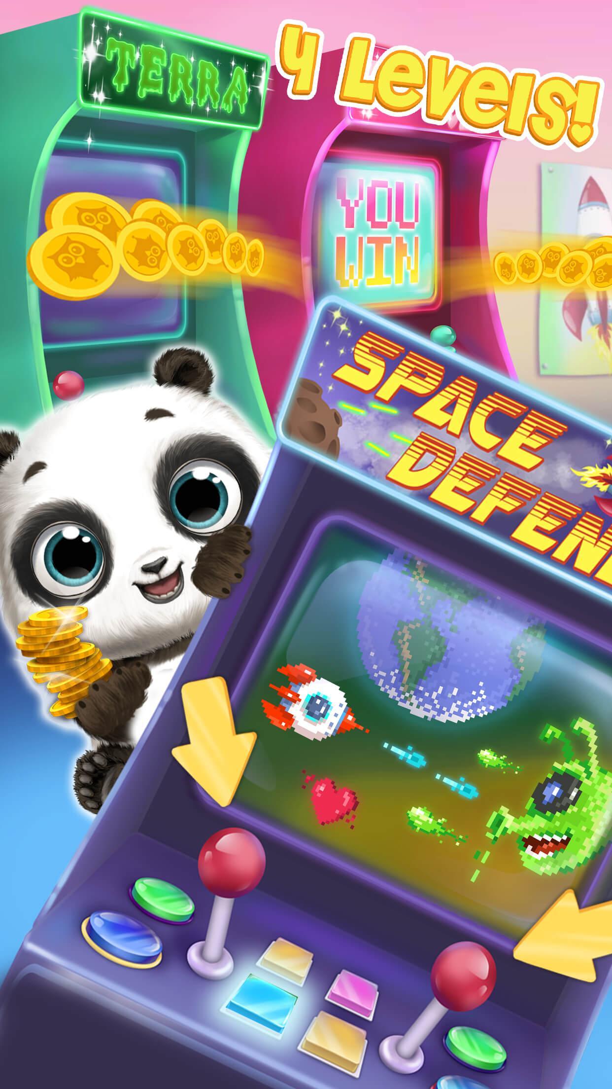 Cuplikan Layar Game Panda Lu Fun Park