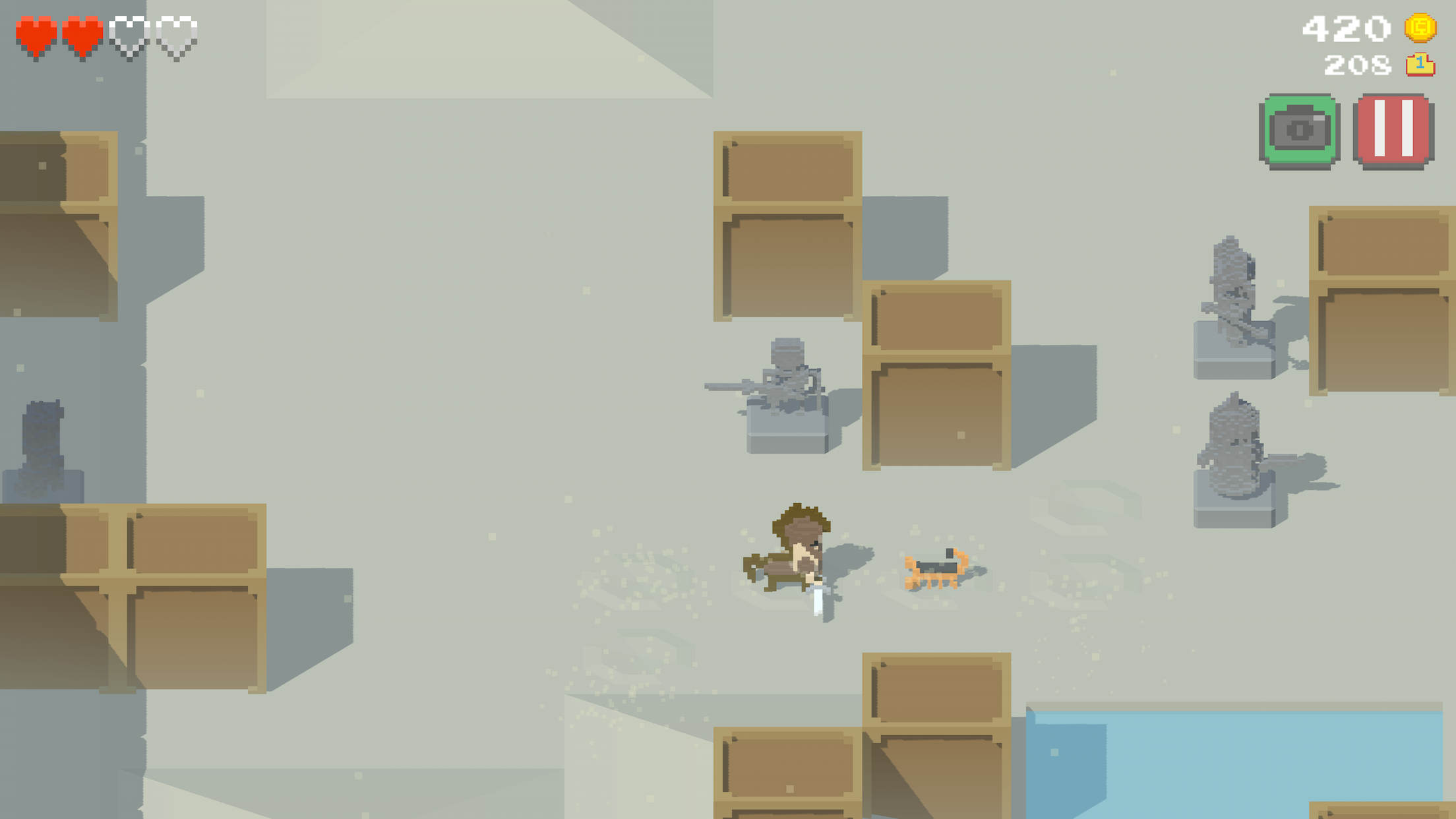 Skeletomb Game Screenshot