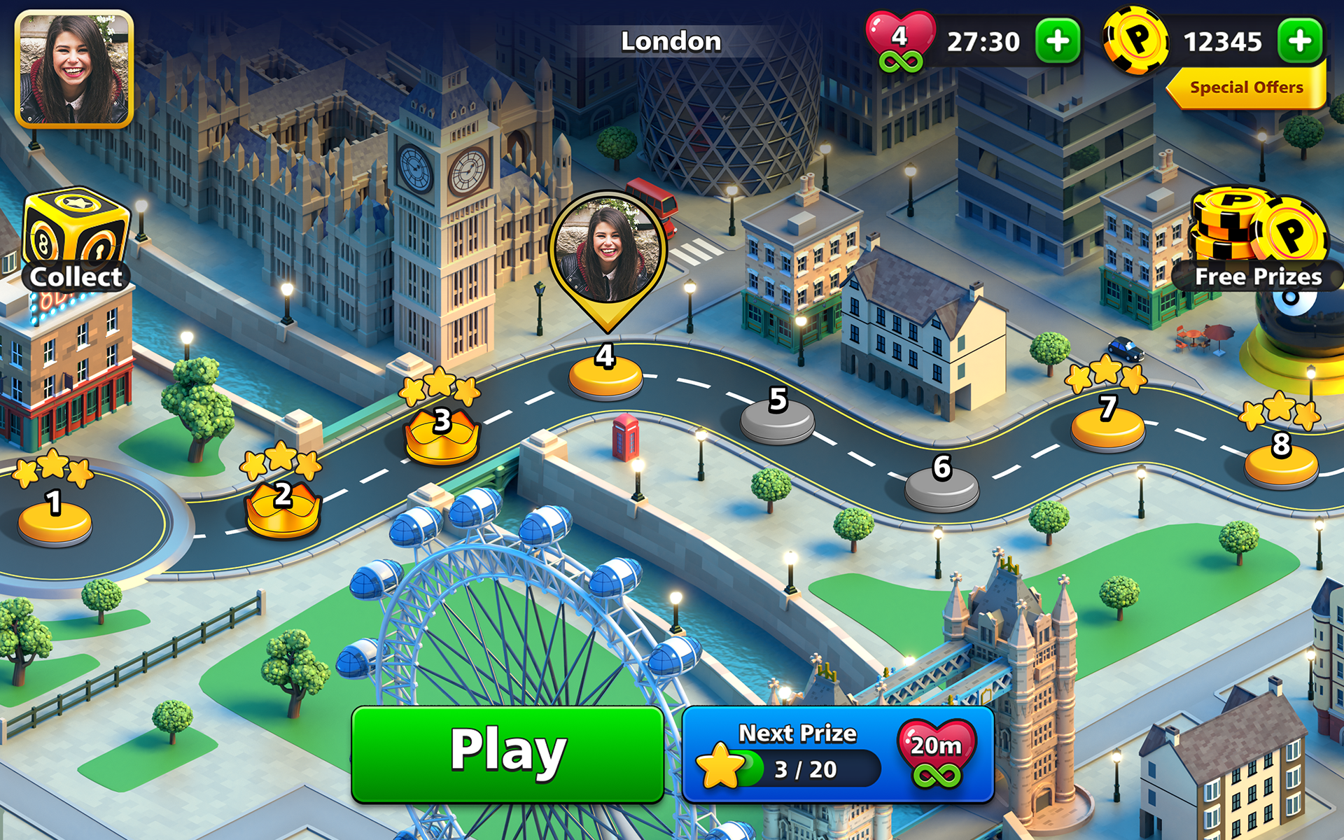 Pool Trickshots Billiard Game Screenshot