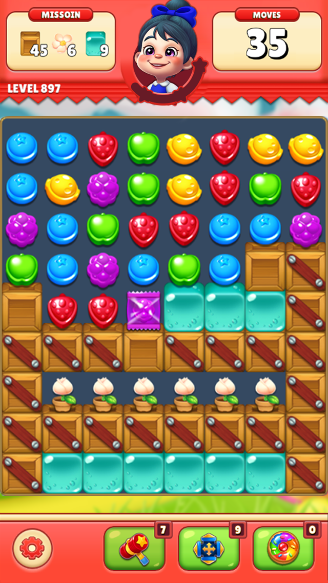 Sugar Hunter®: Match 3 Puzzle Game Screenshot